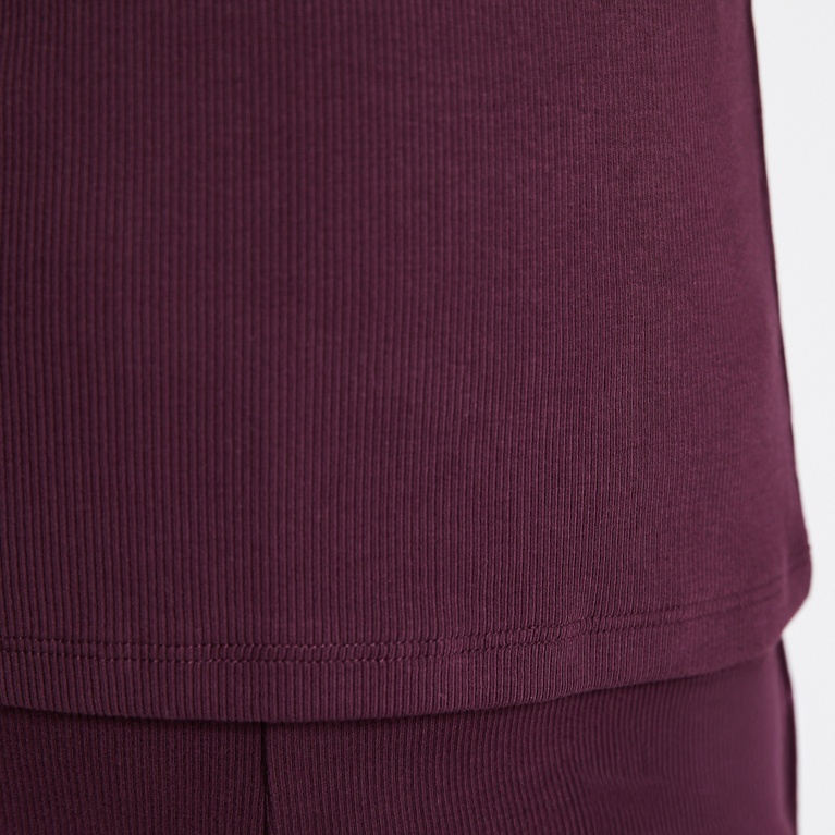 Ribbed tee "Ronja"